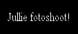 Jullie fotoshoot!.